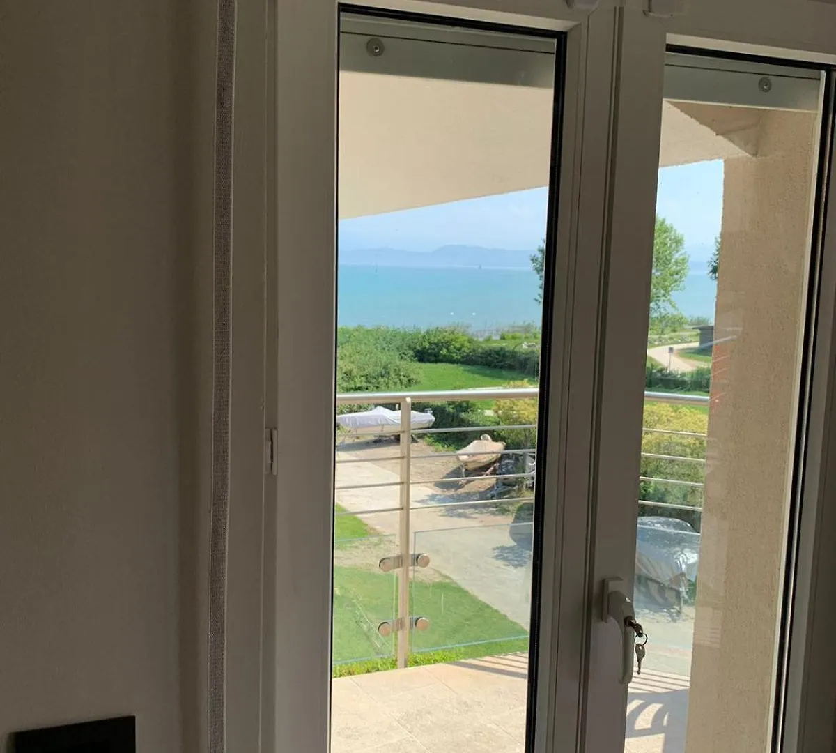Seeblickwohnung Sirmione - Fronte Lago Mit Privatsteg Apartment